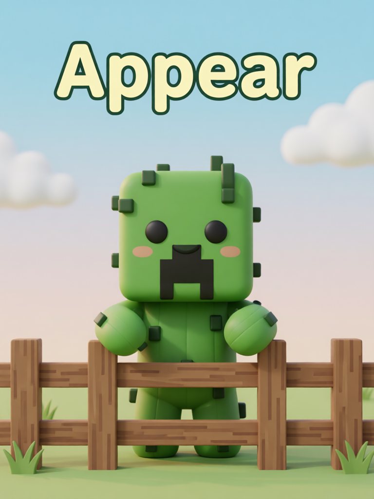 appear 插画