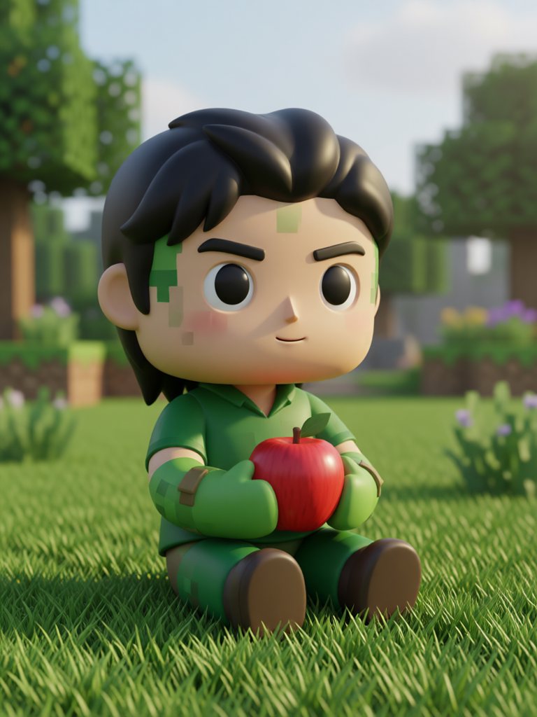 apple 情景插画