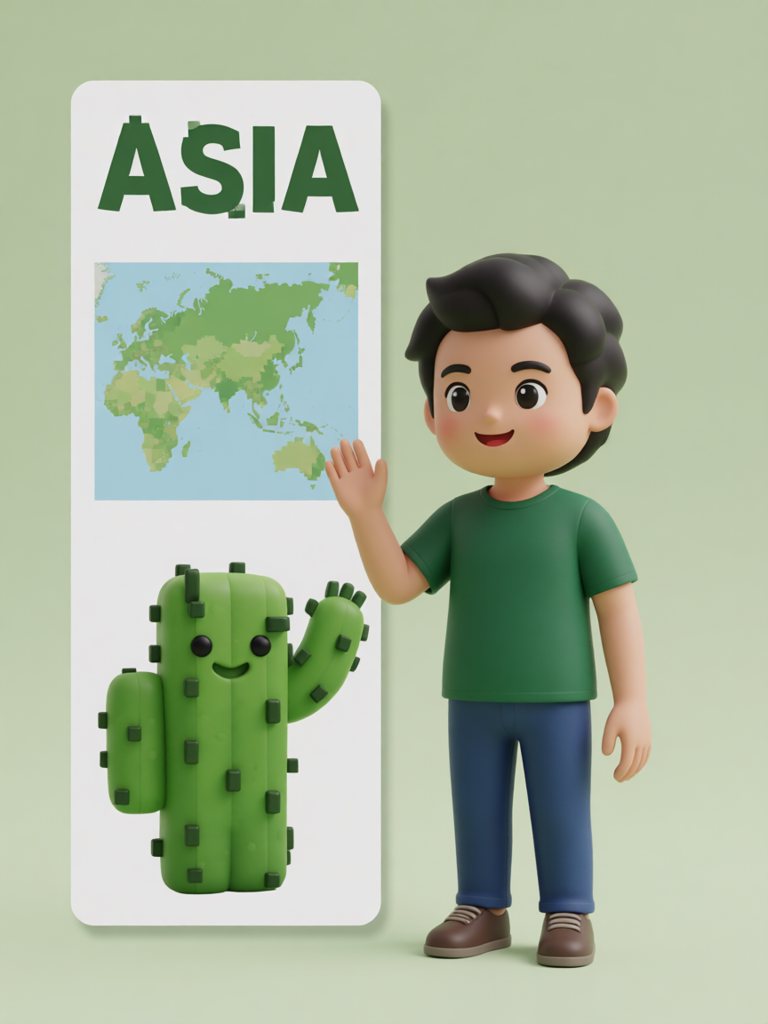 Asia 插画