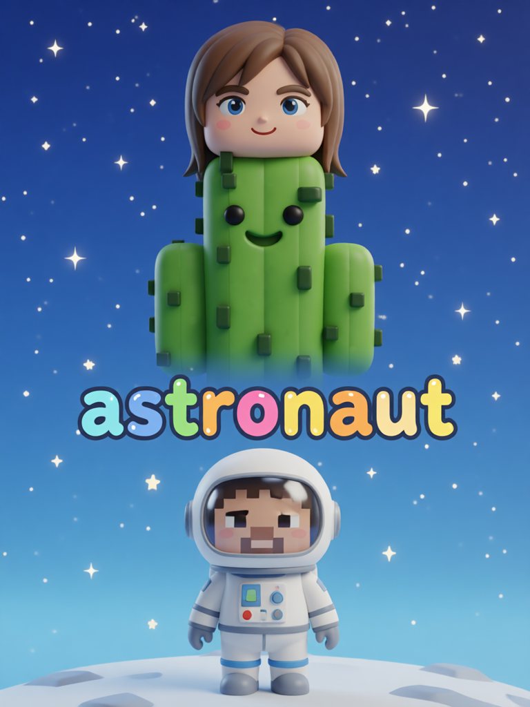 astronaut 插画