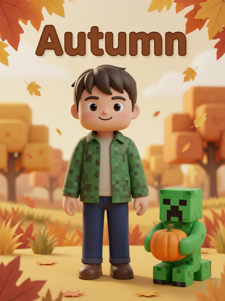 autumn 插画