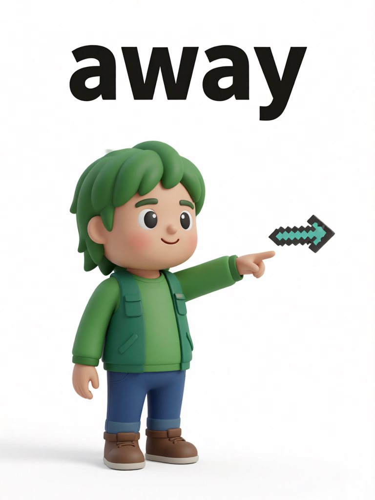 away 插画