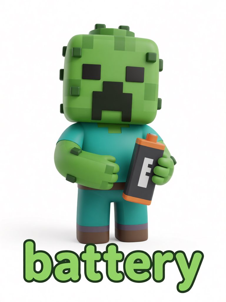 battery 插画