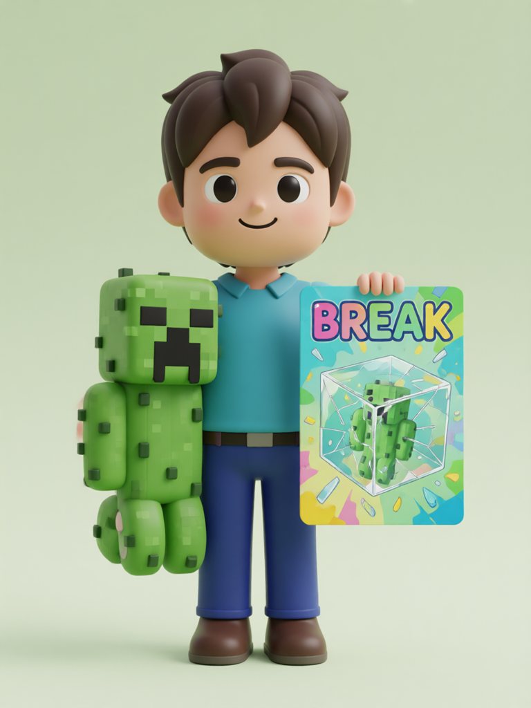 break 插画