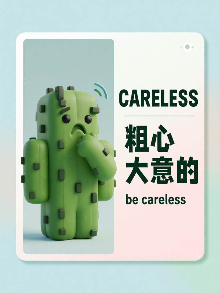 careless 插画