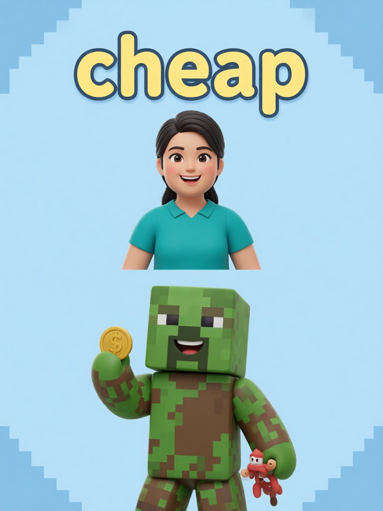cheap 插画