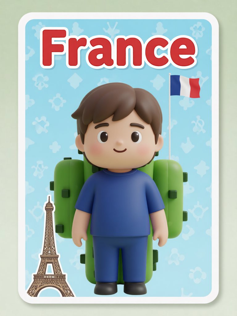 France 插画
