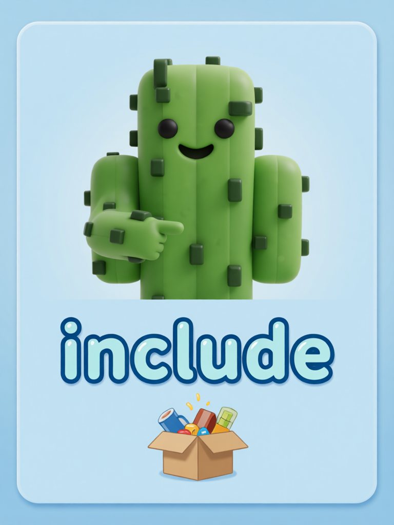 include 插画