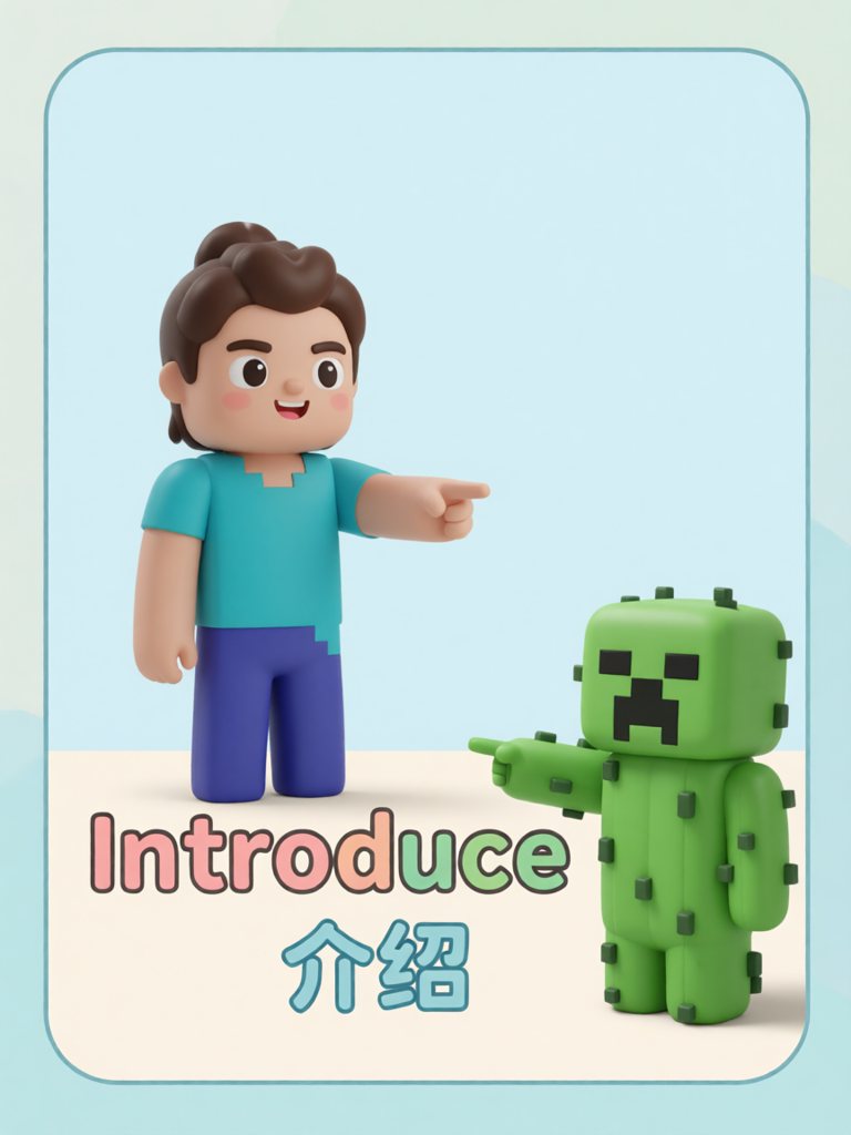 introduce 单词图