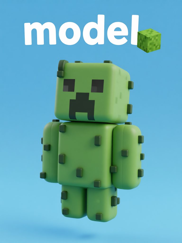 model 单词卡插画