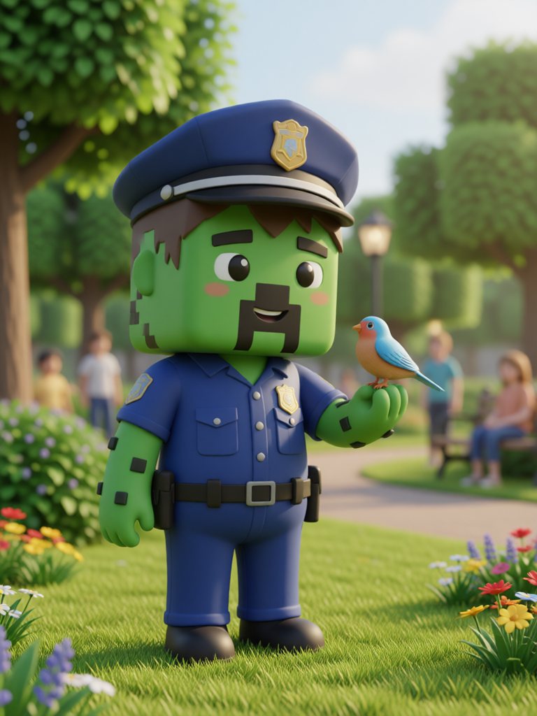 police 情景插画