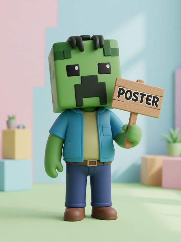 poster 单词卡插画