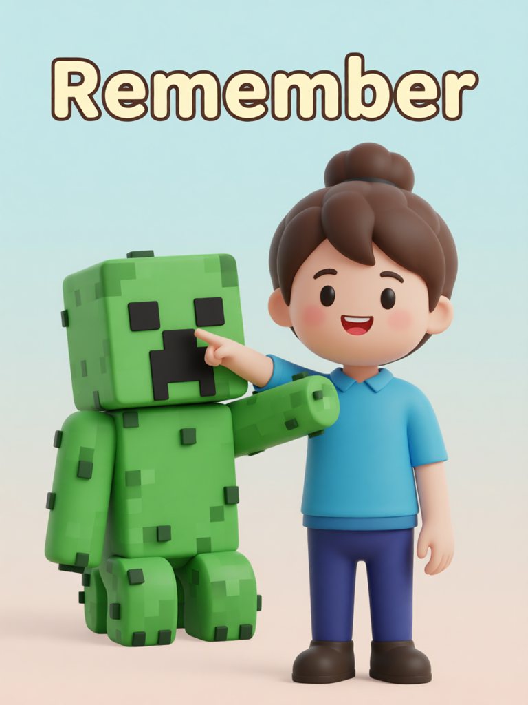 remember 单词卡插画