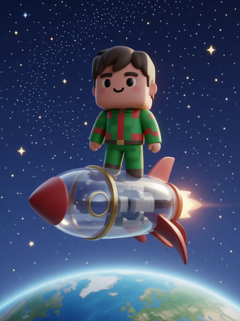 space 情景插画