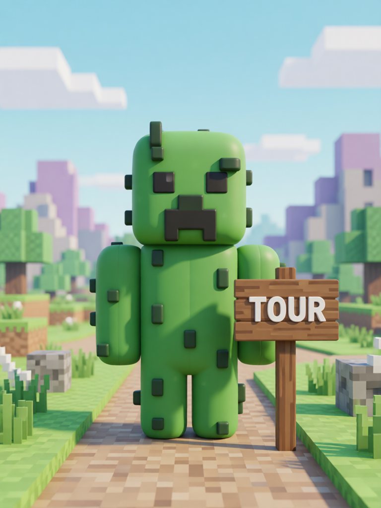 tour 单词卡插画